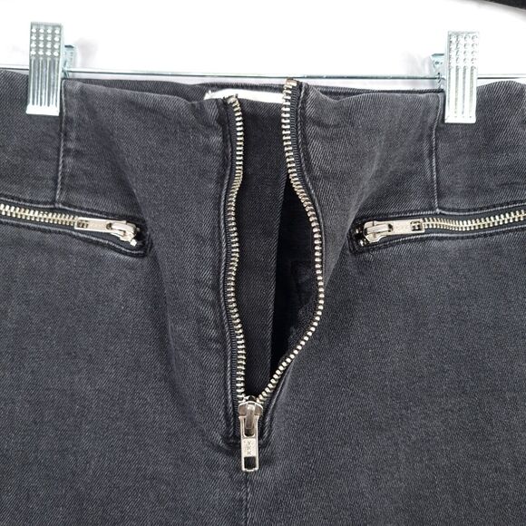 REFORMATION Jeans Womens 24 Black High Waist Skinny Stretch Niki Jean 24x29 - Picture 3 of 16